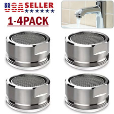 4Pcs Brass Water Saving Tap Aerator Replaceable Filter Mixed Nozzle For M24 USA
