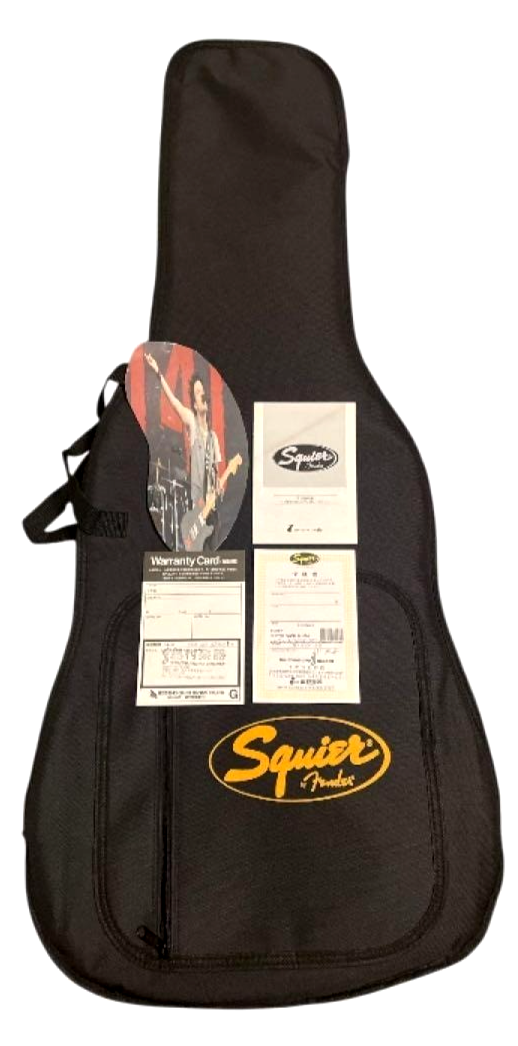 Squier by Fender Deryck Whibley Signature Guitar Black Telecaster