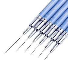 Liner Brush for Nails, 6Pcs Thin Nail Art Brushes Professional Nail Detail Br...