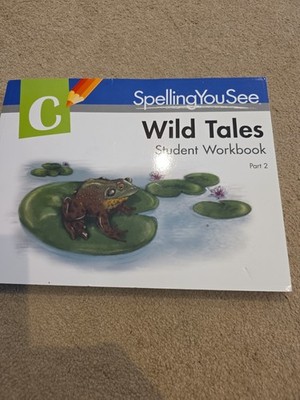 Spelling U See Demme Learning  C Part 2 Student Workbook Like New