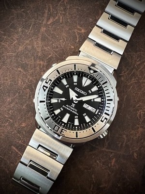 Seiko Prospex SRP637K1 Baby Tuna Monster Automatic Diver's Dive Watch Full Set