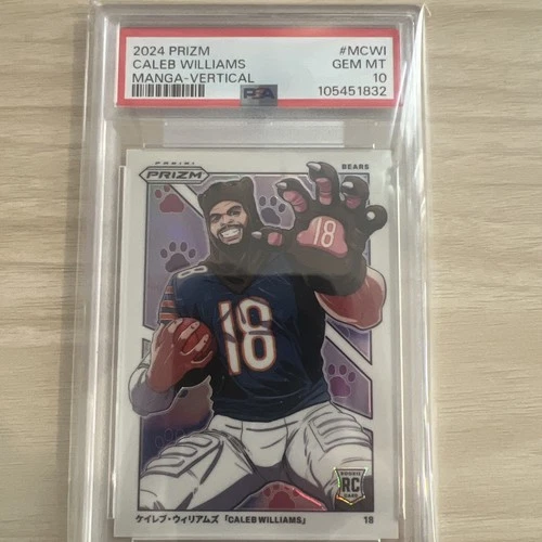 2024 Panini Prizm - Manga Vertical Caleb Williams #M-CWI (RC)