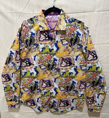 Robert Graham GOLD ROAD LIMITED EDITION Shirt - Medium I Embroidered
