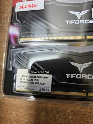 16GB Team Group T-Force Delta RGB DDR4 3600MHz CL18 Dual Channel
