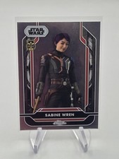 2024 Topps Chrome Star Wars Costco Super Box Base Sabine Wren Debut 3