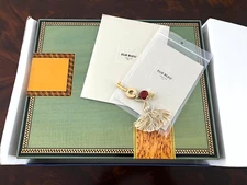 Elie Bleu Lacquered and Wood Humidor "Rare"