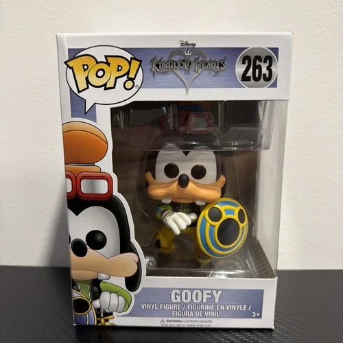 Funko POP! Games Disney Kingdom Hearts GOOFY #263 with Box Protector