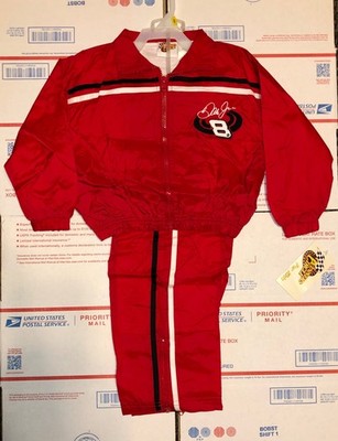 Vintage Dale Earnhardt Jr #8 Winners Circle 2 Piece jumpsuit /windbreaker 3T