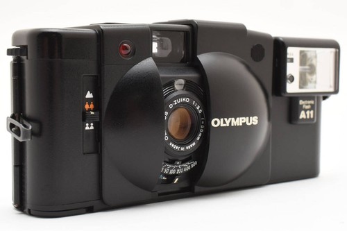 Olympus Xa2 D.Zuiko 35Mm F3.5 Compact Film Camera Flash A11 Operation Confirmed - Picture 3 of 10