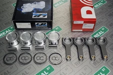 CP Pistons BC625+ Rods Silvia 240sx S13 S14 SR20DE SR20DET 9.0:1 86.5mm