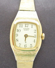 Women's Citizen Quartz Water Resistant Analog 17mm Dial Watch D784 