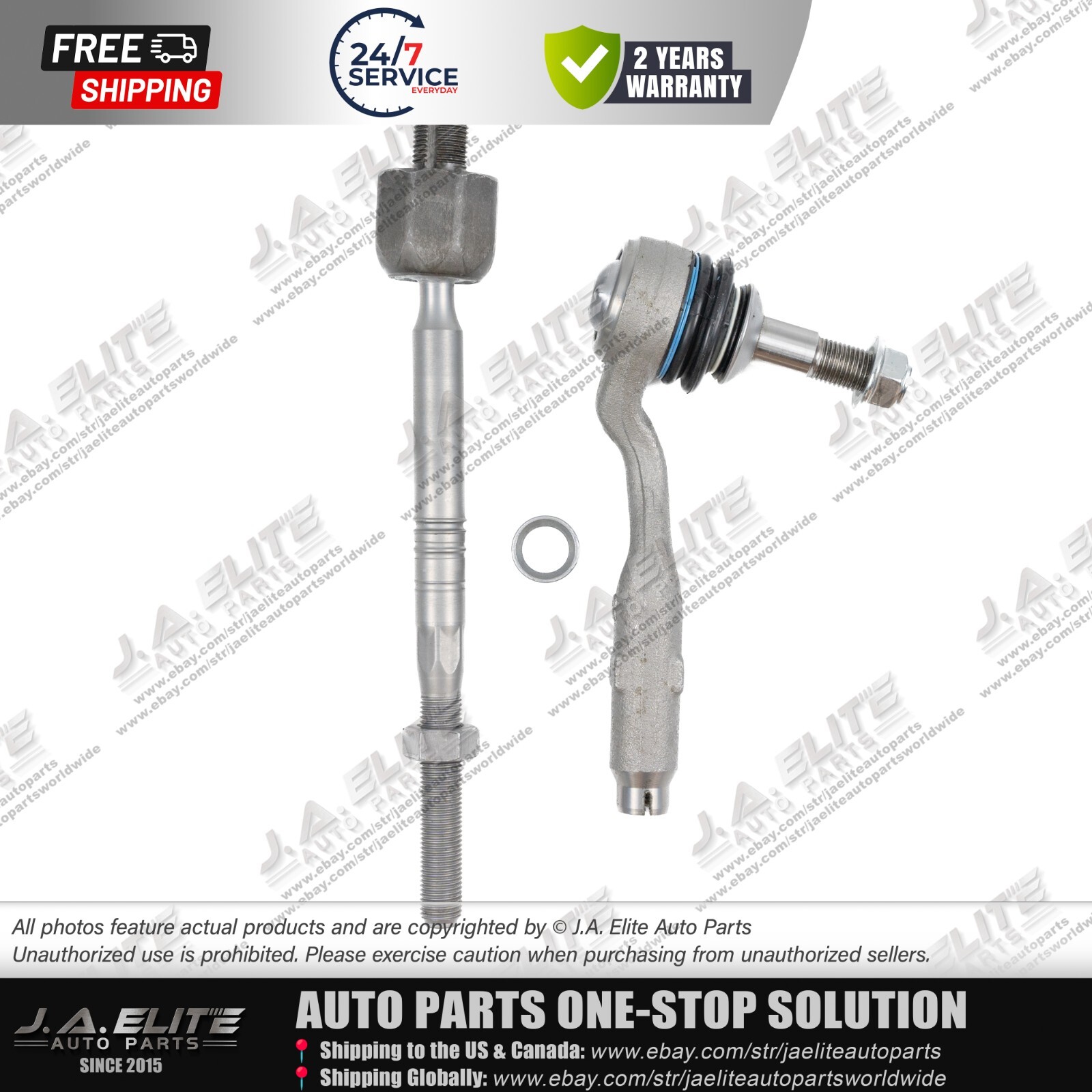 Front Right Tie Rod End Assembly for Rolls-Royce Ghost (2010-2014) 32106784719