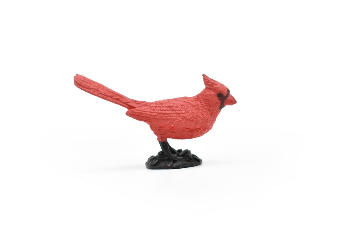 Cardinal Bird, Very Nice Plastic Reproduction 2 1/2