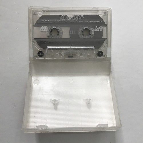 Rare Madonna Bedtime Stories India 1994 Cassette Tape Magnasound Tested - Imagen 8 de 11