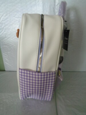 Her Universe Disney Alice in Wonderland Floral Gingham Mini Backpack Her Universe Disney ALICE IN WONDERLAND Floral Gingham Mini  main image 3