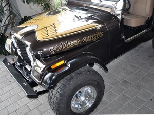 Dettagli Su Adesivi Carrozzeria Jeep Cj 77 80 Golden Eagle Amc Jeep Bianco Oro Ricambi Jeep