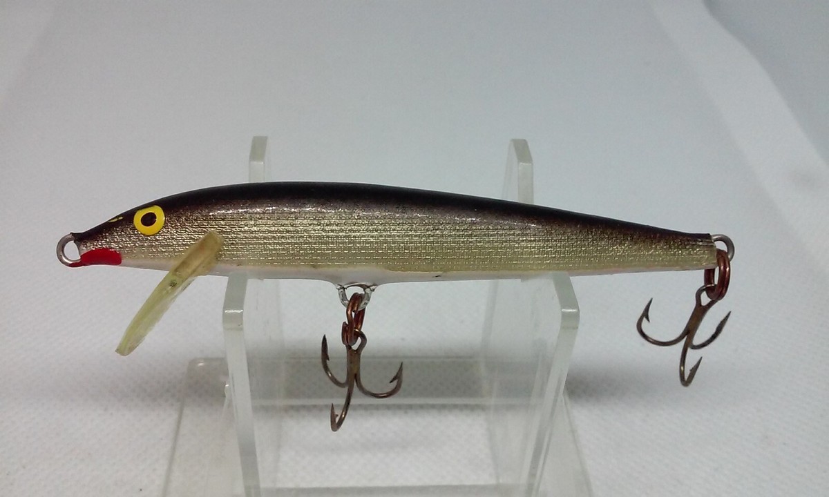 Rapala Original Flottant – Lot F-9 Or Et F-13 Argent – Vintage Finland
