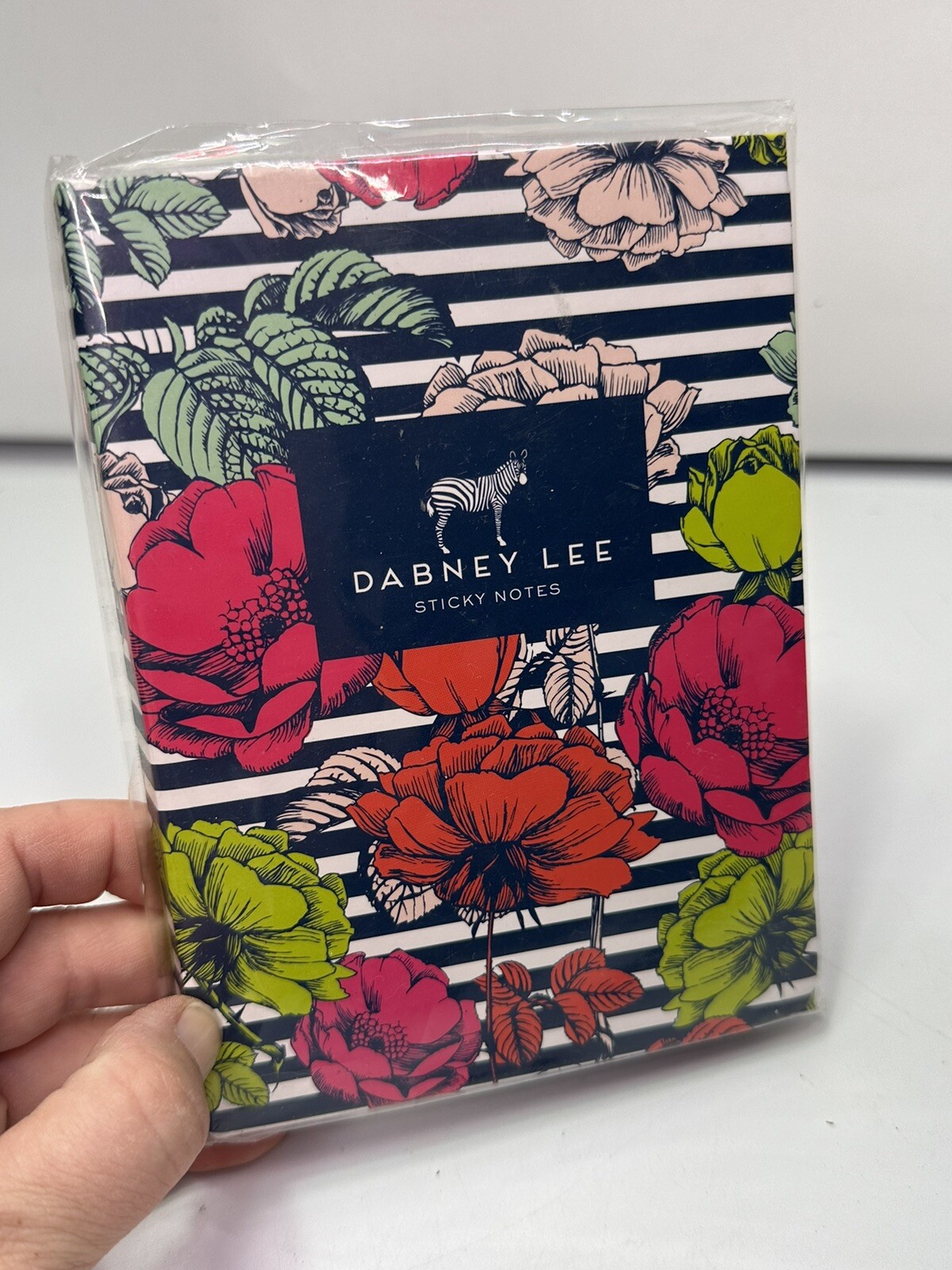 Dabney Lee Floral Zebra Sticky Notes Book with 7 Assorted Styles-image