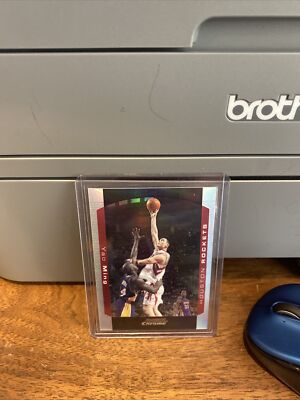  RARE 2004-05 YAO MING BOWMAN CHROME REFRACTOR # 202/300