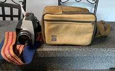 Vintage Kodak XL 360 Movie Camera With Case Untested condition