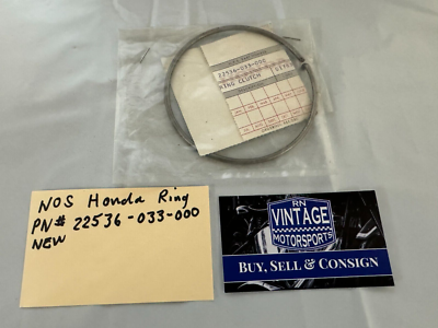 アクセサリー A NOS Honda Clutch Ring Part # 22536-033-000 New . | eBay