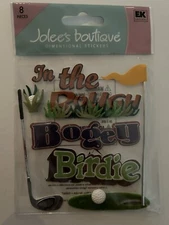 Jolee’s Bogey Golf Scrapbook Stickers 