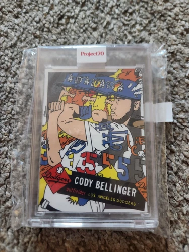 Topps Project 70 Card 211 Cody Bellinger by Ermsy Print Run 2350 Dodgers Yankees