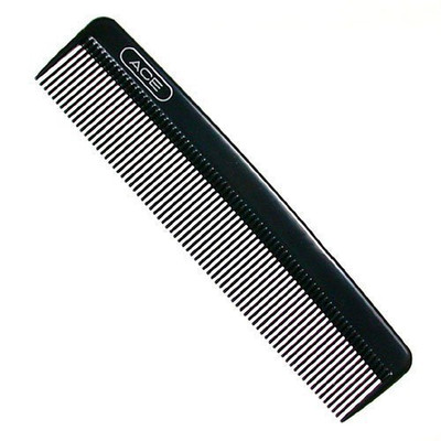 61636 5'' Pocket Comb,Black,2 Packs