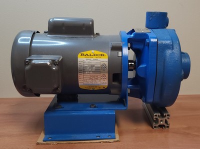 BALDOR MOTOR VL1301 1/3hp w/INGERSOLL-DRESSER PUMP 0400-8090001 1.5X1.25X5.