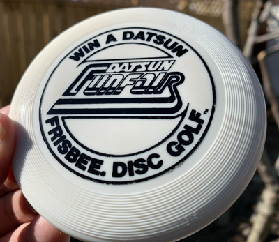  Mini Datsun (Only 50 Made) (Decades Old) New Car Disc Golf Frisbee Wham-O #M300