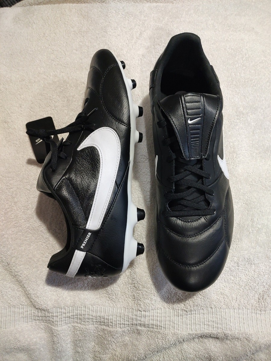 Nike Premier III 3 FG Soccer Cleats Black White AT5889-010  display picture 1