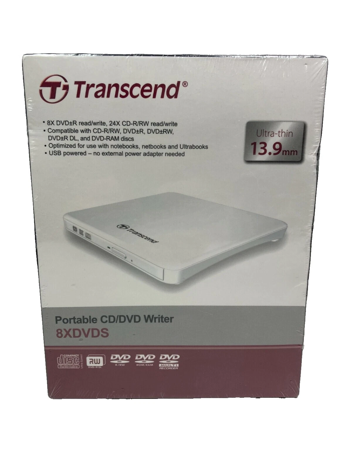 Transcend External CD, DVD & Blu-ray Drives
