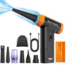 K&F CONCEPT Elektrische Staubgebl&auml;se PC Air Duster 150.000 U/min mit Ladekabel