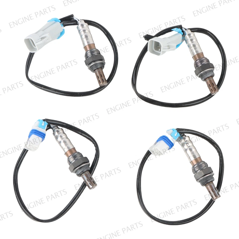 Sensor de oxígeno O2 arriba y abajo 234-4668 4 piezas para Cadillac Escalade Chevrolet Avalanche Foto 2 de 4