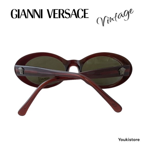 GIANNI VERSACE occhiali da sole MOD.451 col 686 VINTAGE 90s sunglasses Italy - Foto 8 di 12