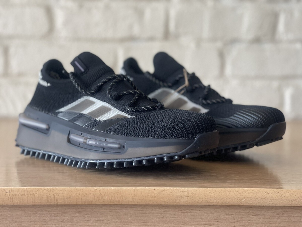 Adidas NMD S1 GW5652 Core Black Lace Up Low Top Sneaker Shoes Mens