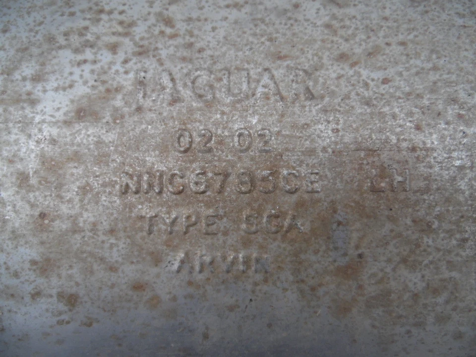 2003 JAGUAR XJR XJ8 левый задний глушитель с трубой подходит 98-03 XJR/XJ8 # NNC6785CE - Изображение 4 из 4