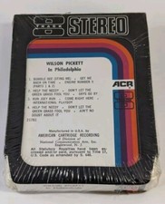 Wilson Picket In Philadelphia Stereo 8 Track Cartridge 1970 Unopened