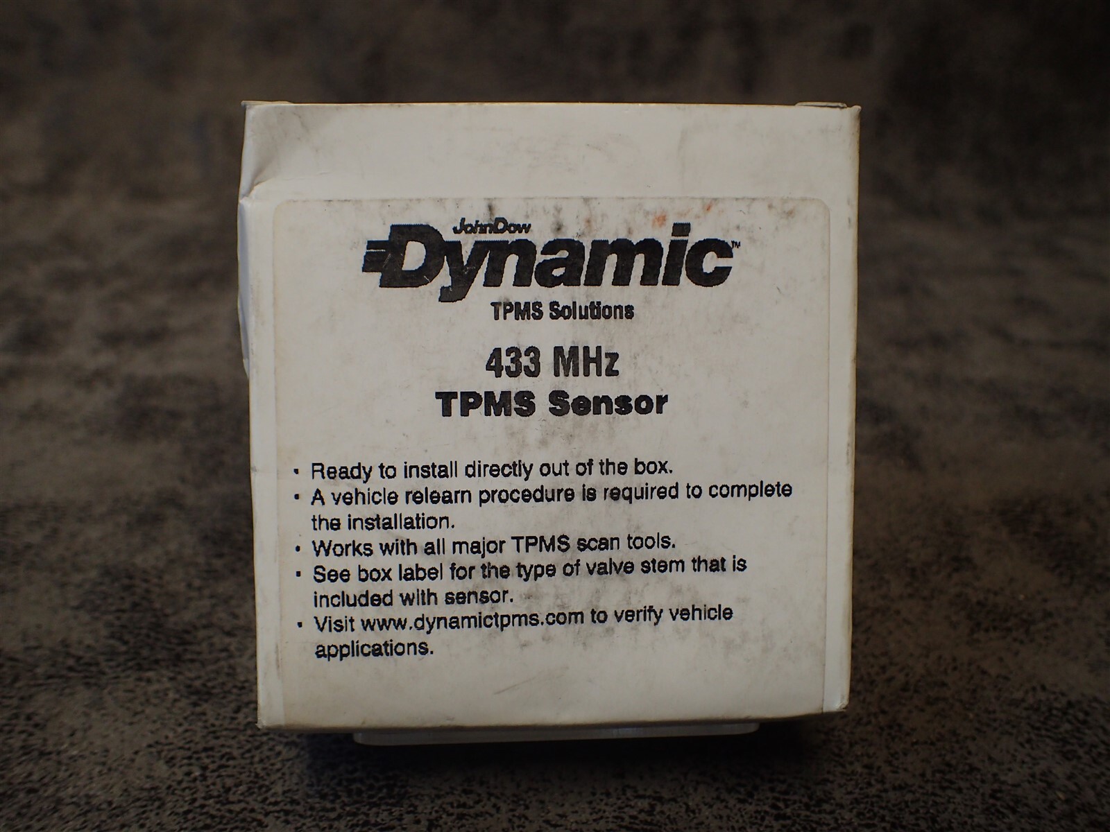 NEW John Dow Dynamic DY-2116 433 MHz TPMS Sensor w/Clamp in Valve (BN187)