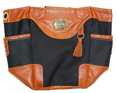 Miche Misty Demi  Black & Cognac Tan  Shell Only      S8480