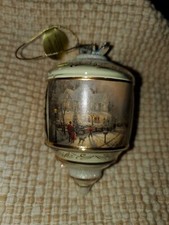 Bradford Editions Thomas Kinkade Heirloom Ornament 2001 Holiday Gathering 68411