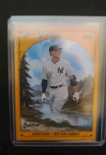 2023 Topps X Bob Ross AARON JUDGE Indian Yellow # 17/25 Yankees