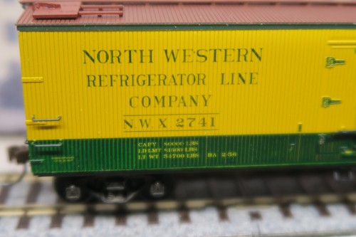 BLUEPRINT HO #1217 CNW NWX 2741 40' REEFER W/KADEE TRUCKS & CPLRS! PLEASE READ! - Picture 5 of 19