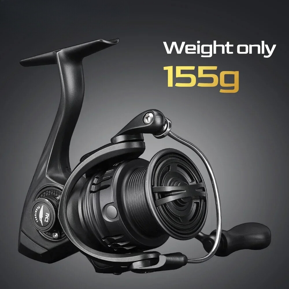 Ultra Light Spinning Fishing Reel Carbon Compact Body Shallow Spool Casting New