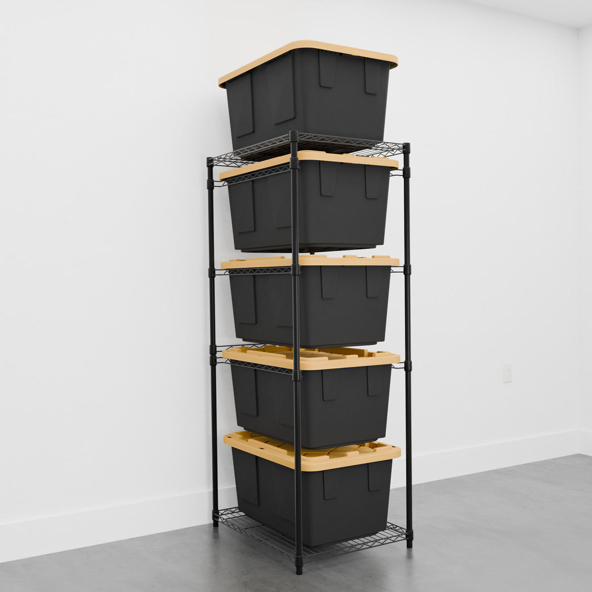 Home Depot Storage Tote Shelf DIY Tote Storage Rack: Get Your Free