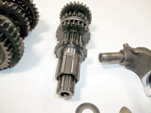 HONDA XR100R TRANSMISSION SHIFT DRUM FORKS HON-XR100R-TRANS XR100 XR 100R 100 jh - Picture 9 of 11