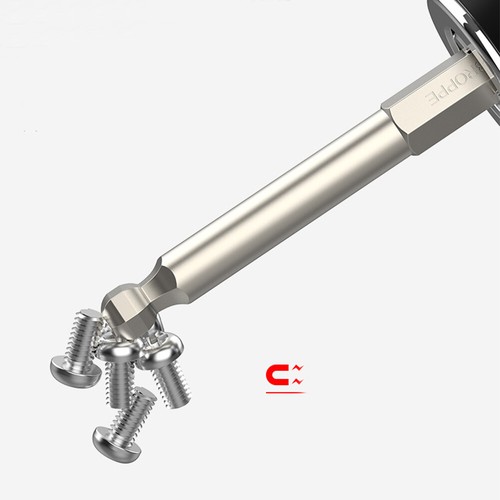 65/100/150mm Ball-End Hex Screwdriver Bit Set 1/4" Hex Shank H2.5 H3 H4 H5 H6 H8 - Picture 6 of 30