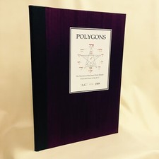 Golden Dawn Occult facsimile Polygons Inner order manuscript limited edition