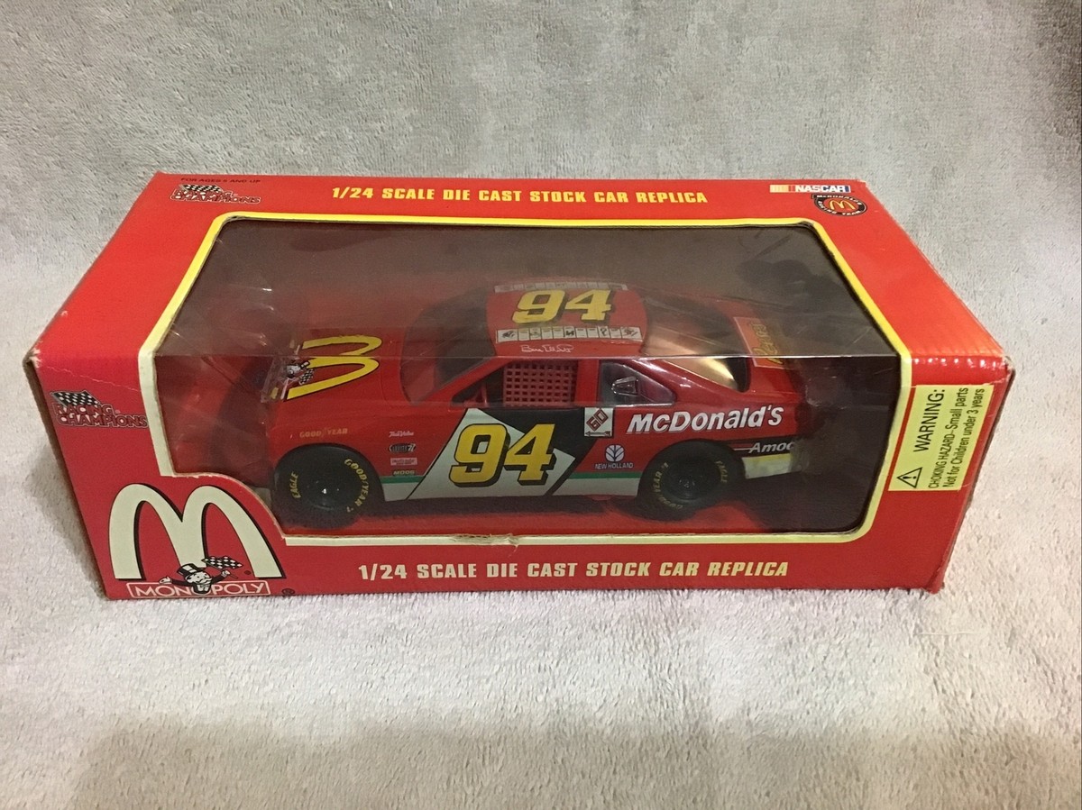 1996 Racing Champions Bill Elliott #94 McDonalds Monopoly 1/24