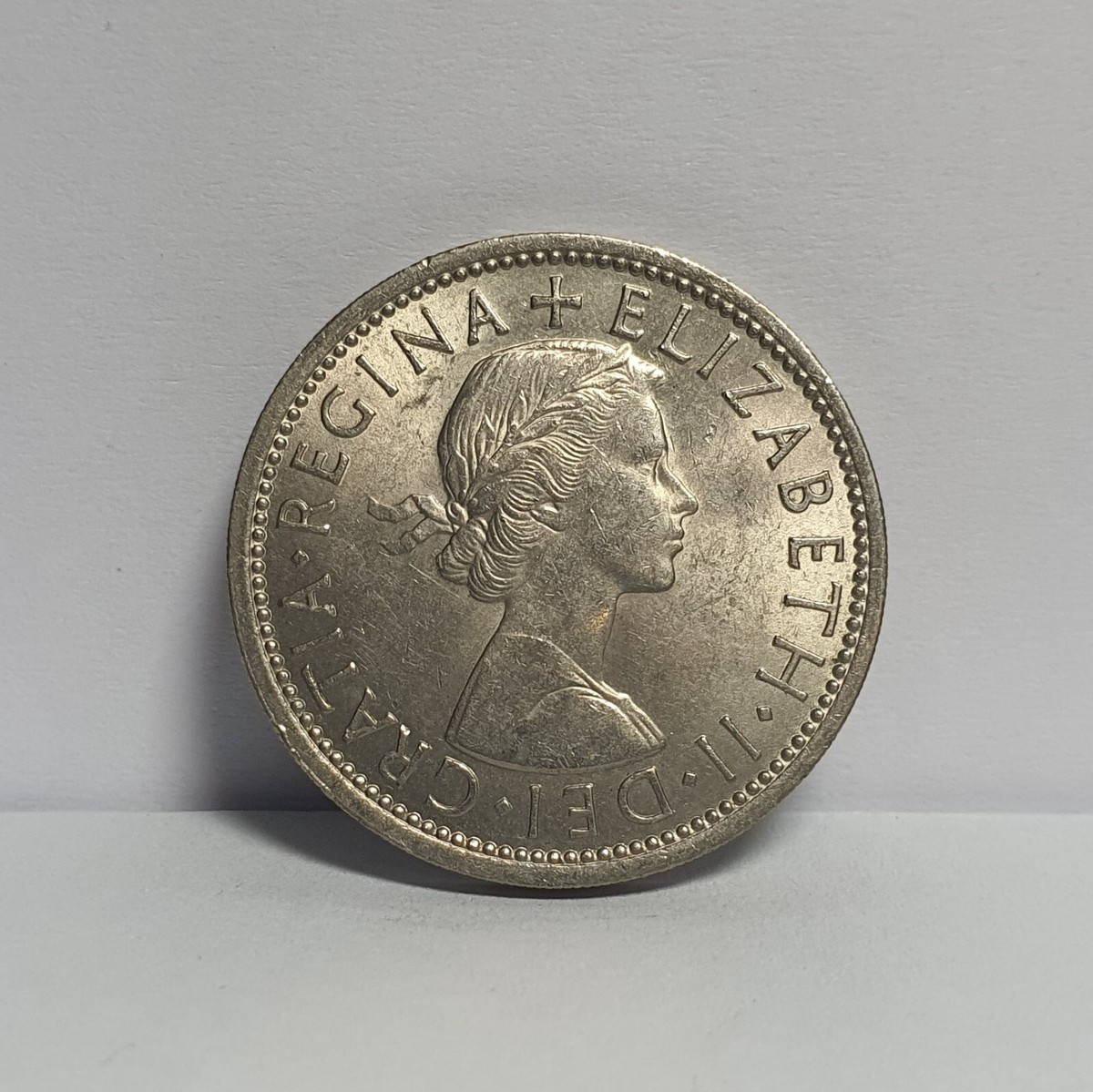 Two Shillings 1965, Elizabeth II Dei, Gratia Rare, World UK Nic